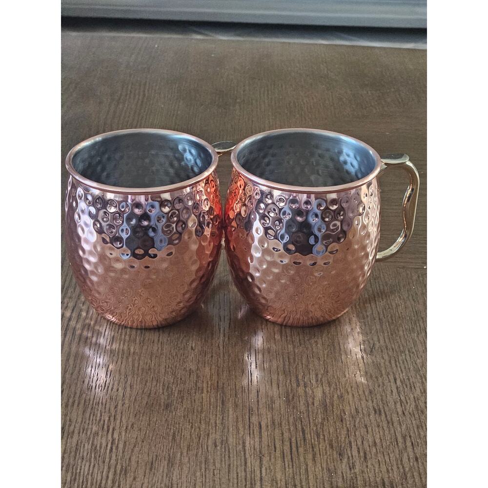 Moscow Mule Mugs by OGGI Never used Set of 2  18 ounces